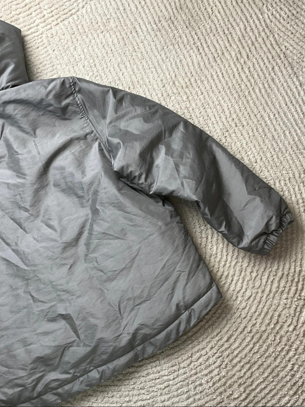 Gap Children's Anorak Jacket Size M/8 in Silver Color